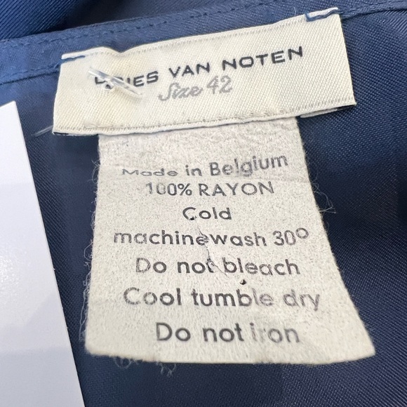 Dries Van Noten blue maxi skirt - Picture 4 of 4